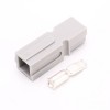 1 Way Power Connector Quick Connect Disconnect 600V 75Amp Battery Cable Connector (Gray Housing, 6/8/10/12AWG)