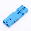 2 Way Power Connector Quick Connect Disconnect 600V 40Amp Battery Cable Connector (Blue Housing, 10AWG)