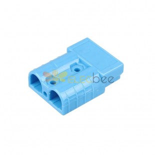 2 Way Power Connector Quick Connect Disconnect 600V 50Amp Battery Cable Connector (Blue Housing, 6/8/10/12AWG)