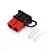 600 V 120 Ampere rotes Gehäuse 2-Wege-Batteriestromkabelanschluss mit schwarzer staubdichter Abdeckung