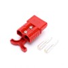 600V 120Amp Red Housing 2 Way Battery Power Cable Connector with Red Plastic T-Bar Handle