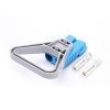 600V 175Amp Blue Housing 2 Way Battery Power Cable Connector with Plastic Grey Triangle Handle