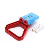 600V 175Amp синий корпус 2 разъем кабеля питания батареи с пластиковой красной треугольной ручкой