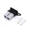 600V 175Amp Grey Housing 2 Way Battery Power Cable Connector with Black Dustproof Cover