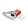 600V 175Amp Red Housing 2 Way Battery Power Cable Connector with Plastic Grey Triangle Handle