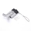 600V 50Amp Серый 2-контактный кабель питания от аккумулятора Серая Т-образная ручка и черный защитный чехол