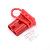 600V 50Amp Red Housing 2 Way Battery Power Cable Connector with Red Dustproof Cover