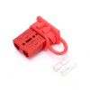 600V 50Amp Red Housing 2 Way Battery Power Cable Connector with Red Dustproof Cover