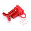 600V 50Amp Red Housing 2 Way Battery Power Cable Connector T-Bar Handle and Dustproof Cover