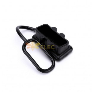 Black Rubber External Protective Dustproof Cover For 2 way 120A Power Connector اسود