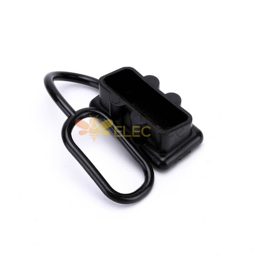 Black Rubber External Protective Dustproof Cover For 2 way 120A Power Connector Black