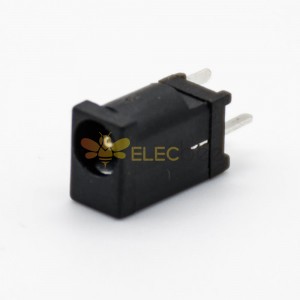 DC Conector Masculino Jack Através buraco solder Lug Straight 3,5 *1,3 milímetros Unshiled