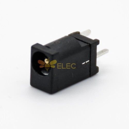 DC Conector Masculino Jack Através buraco solder Lug Straight 3,5 *1,3 milímetros Unshiled