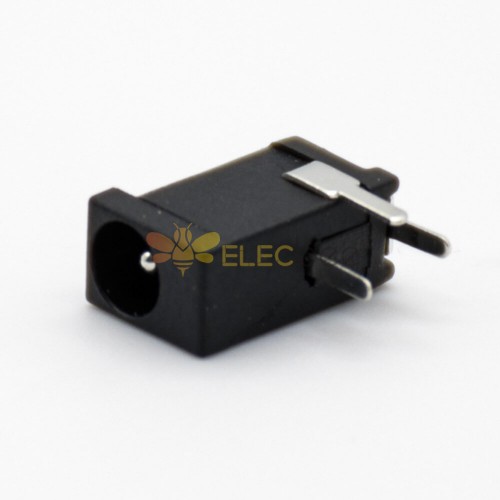 DC Connecteurs High Current Male Jack Through Hole Solder Lug Right Angle 5.5 \'2.0mm Unshiled