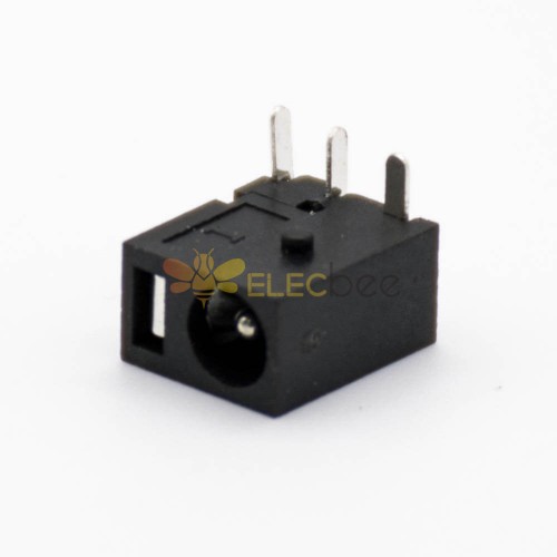 DC Power Connectors Through Hole Unshiled Male 4.3*1.0 solder Lug Right Jack