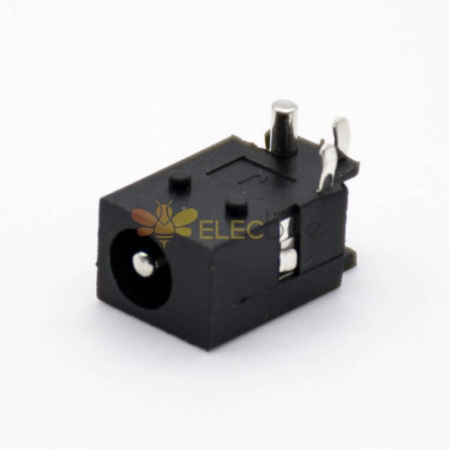 DC Power Jack solder Lug Unshiled Male Through Hole Right Connector 4.4*1.65mm