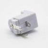 DC Power Socket Conector Masculino Jack Através buraco solder Lug Unshiled 5,5 *2,0 milímetros Ângulo Direito