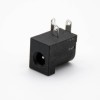 DC Power Socket Connector Through Hole Male Unshiled 3.5*1.3mm 90° solder Lug Jack