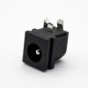 DC Power Socket Connector Through Hole Solder Lug Right Angle Unshiled Male Jack