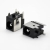 DC插口充電帶屏蔽插座插孔貼片焊接彎式3.5*2.1毫米電源連接器