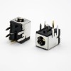 Metal Power Sockets DC Connector Maschio Jack Attraverso Hole Solder Lug Right Angle Shiled High Current