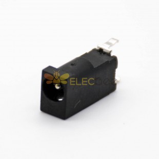 電源連接器不帶屏蔽直式貼片焊接插孔公頭直式DC插座