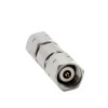 Plugue macho de 2,4 mm para plugue macho de 2,4 mm Adaptador coaxial RF de aço inoxidável de 50 GHz Conector de alto desempenho
