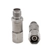 2.4MM Male to 3.5MM Female Coaxial Adapter Connector Stainless Steel 26.5GHZ