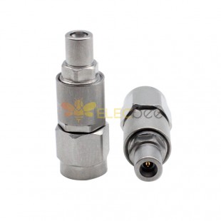 2.92mm Male Plug to SSMP GPO Male Stainless Steel Adapter DC-40GHz