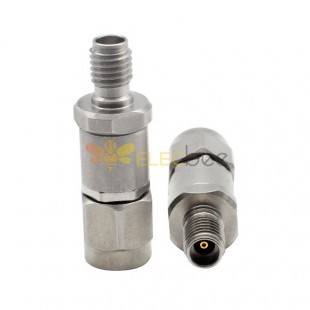 3.5MM Male Plug to SSMA Female Jack Stainless Steel Adapter 18GHZ High Performance