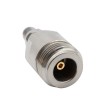 N Female Jack to 3.5mm Female Jack Coaxial Adapter 18GHz Stainless Steel Connector