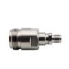 N Female Jack to 3.5mm Female Jack Coaxial Adapter 18GHz Stainless Steel Connector