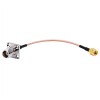 3 Meter SMA Male to TNC Female Jack Four-hole Flange with RG316 RF Jumper Cable