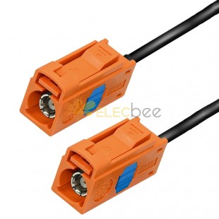 30cm Fakra M Female to Fakra M Female Car Connector Extension RG316 RF Coaxial Cable