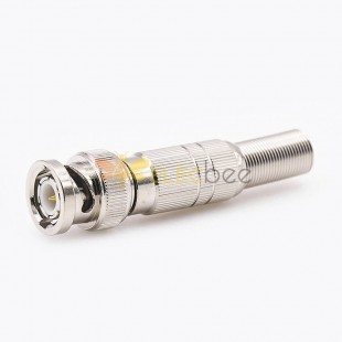 With Spring Connector For SYV-50-5-1 BNC Male Straight Solder 50 Ohm