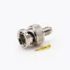 BNC Connector Male Straight Cable Mount Crimp For SYV-75-4