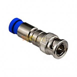 BNC Compression RG6 Male Type For Connector 50 Ohm