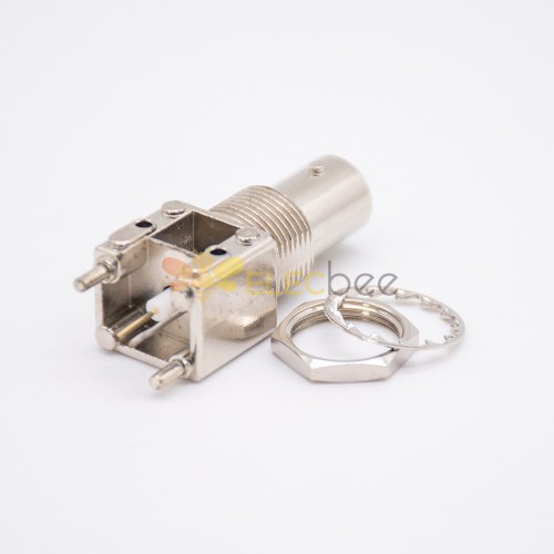BNC Connector Best Buy Coaxial Jack Bulkhead for PCB Mount 75 Ohm