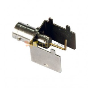 BNC Connector Body Mount Replacement Angled Jack for PCB