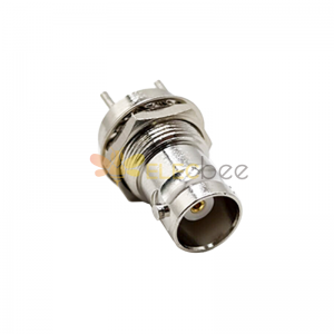 BNC Connector Bulkhead Coaxial Jack Straight for PCB