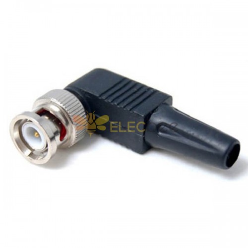 20pcs BNC Connector Cable Right Angle Male Type 75 Ohm