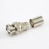 BNC Connector For RG 213 Male Straight Cable Mount Crimp For RG213/SYV50-7 75 Ohm