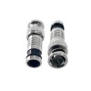 BNC Conector para RG6 Coaxial Male Straight Cable