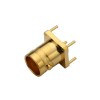 BNC Conector Gold Plated Straight Jack para PCB Mount