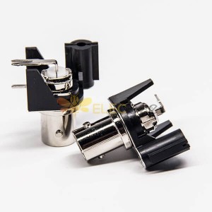 10pcs BNC Connector Mount Angled Female for PCB