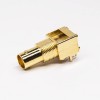 20pcs BNC Connector PCB Mount Right Angled Female Through Hole Gold Plating