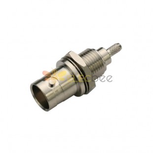BNC Connector to Video Plug Straight Jack for Cable RG316 50 Ohm