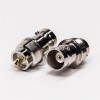 20pcs BNC Connector with Cable Solder Type Female 180 Degree Coaxial Connector 75 Ohm