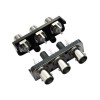 BNC Connectors Female 3x1 Straight for PCB Mount