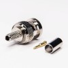 BNC Male Connector 180 Degree Plug Crimp Type for RG58 Coaxial Cable
